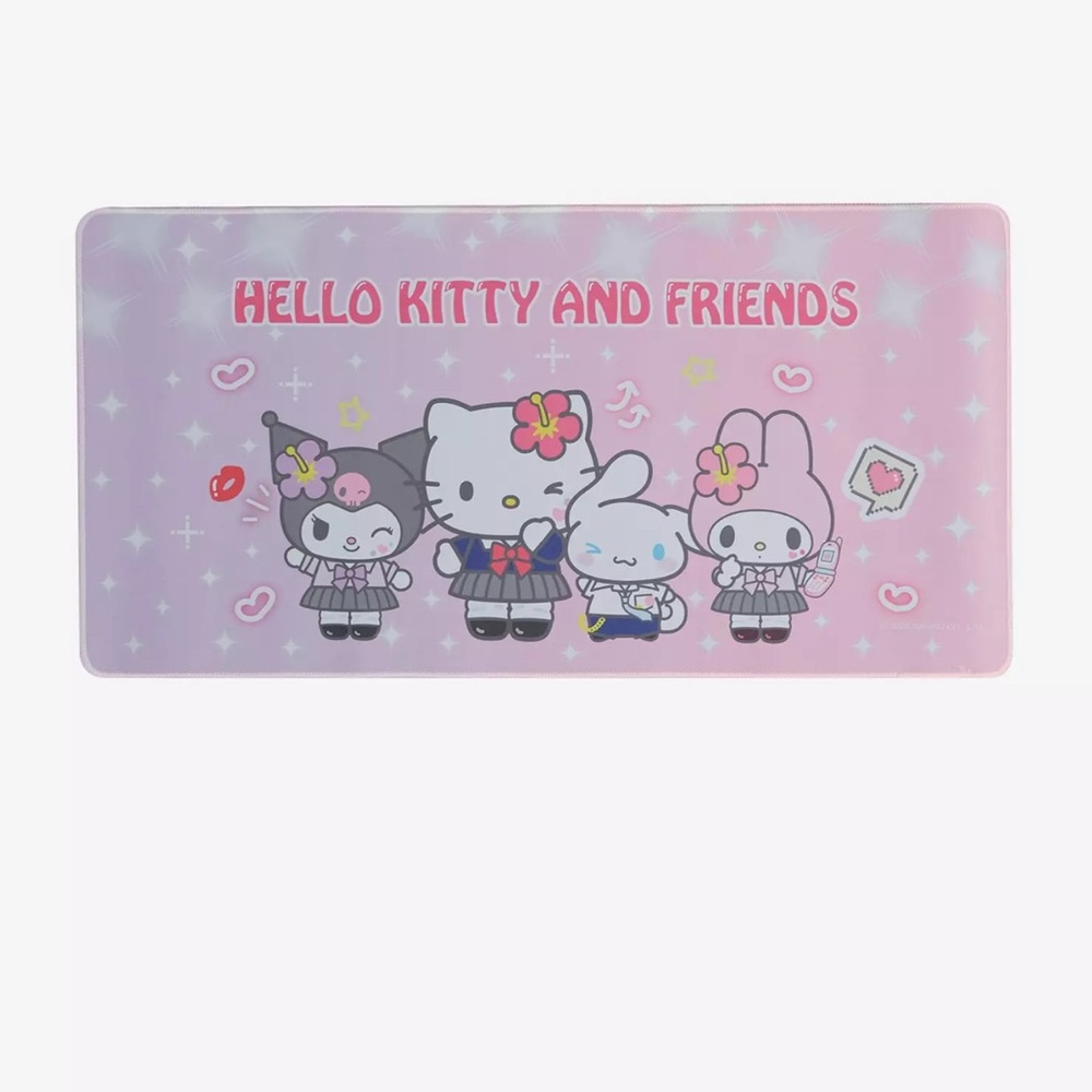 Hello Kitty and Friends Kogyaru Desk Mat